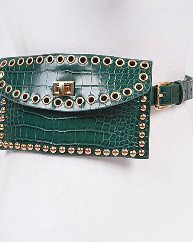 Studded Intricacy Fanny Pack