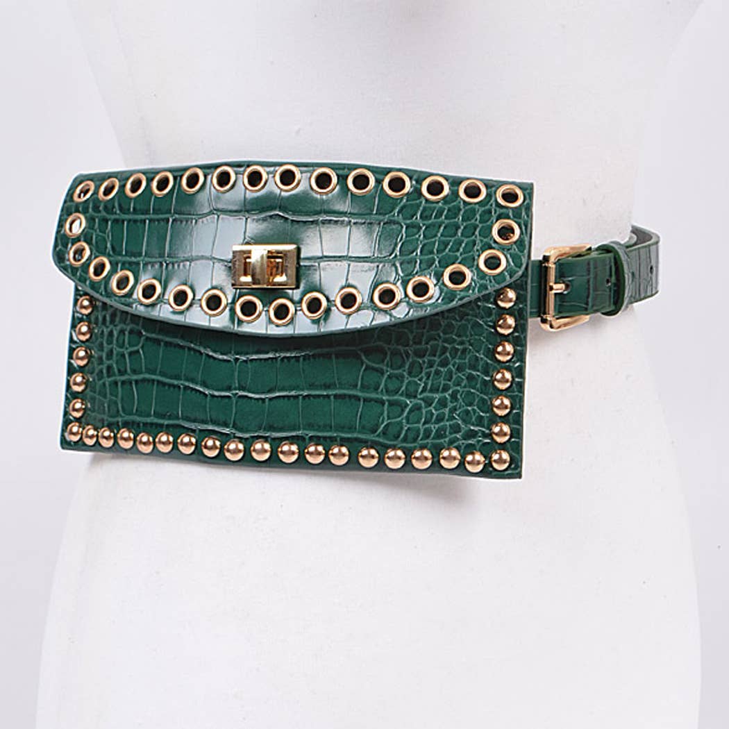 Studded Intricacy Fanny Pack