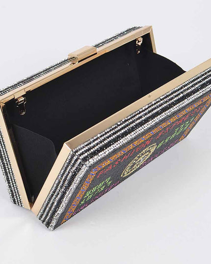 Rhinestone Credit Card Clutch