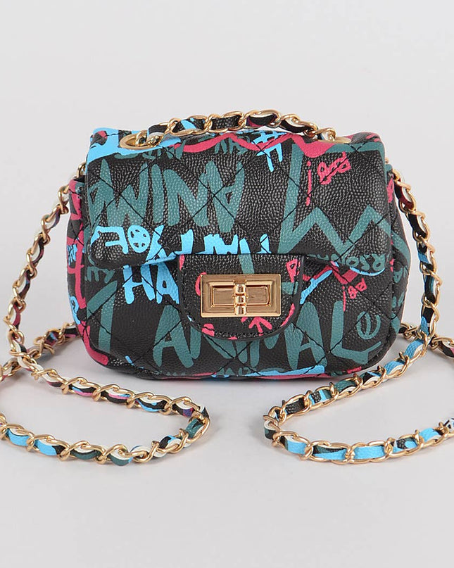 Multi Fonts Gradient Clutch