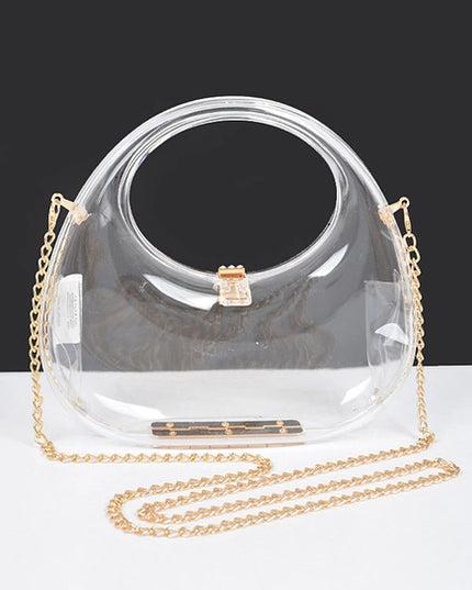 Transparent Acrylic Clutch