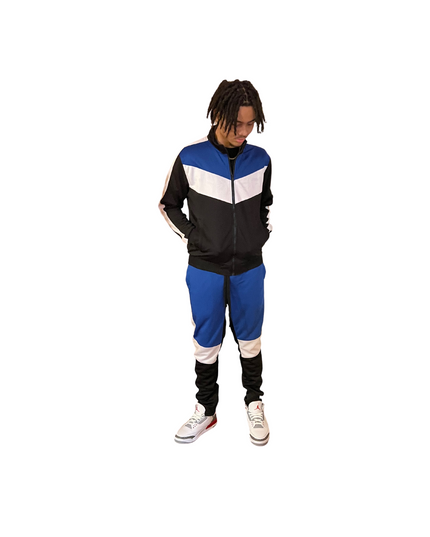 Color Block Track Suit