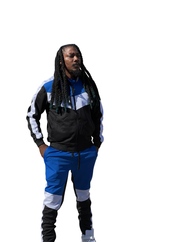 Color Block Track Suit
