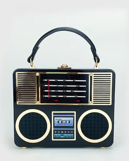Retro Boombox Novelty Purse