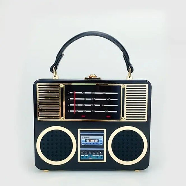 Retro Boombox Novelty Purse
